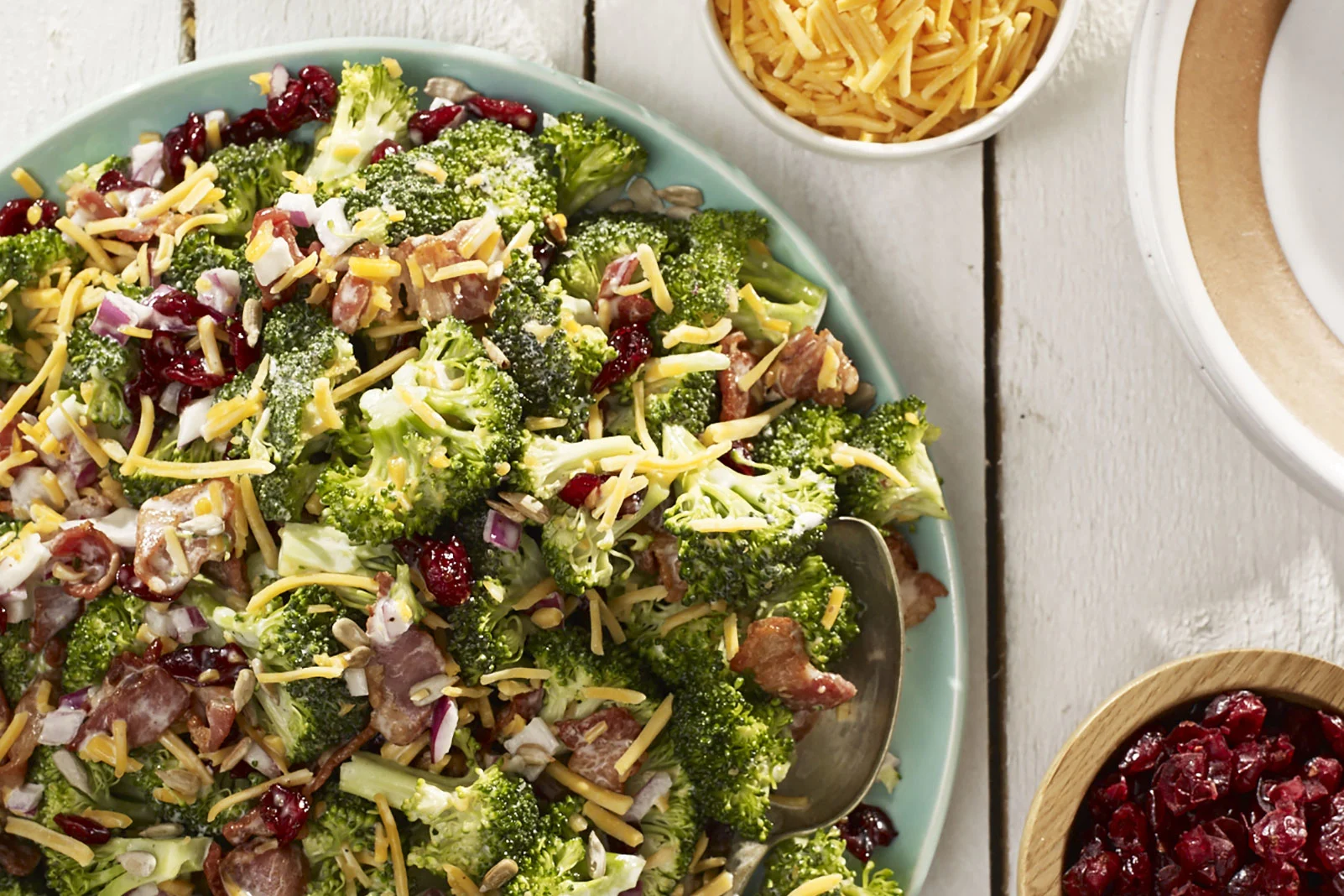 Ensalada de brocoli y cranberry